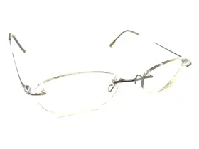 Calvin Klein 535-29 535 29 Brown Rimless Eyeglasses Frames 48-19 140 Japan Fashion