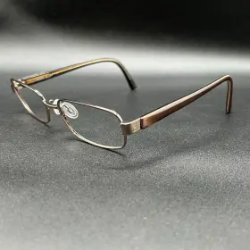 Calvin Klein 7739-092724-19.95 Ck5214 209 Eyeglasses Frame Brown 55-16-140 Used