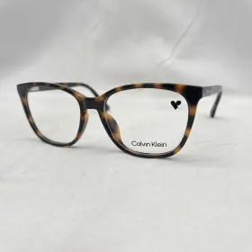 Ck20525 Calvin Klein 883901131420 Unisex Square Demo Lens Eyeglasses Tortoise
