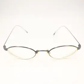 47-20-140 Calvin Klein Ck143 528 Eyeglasses Oval Brown Made In Japan Frames Only