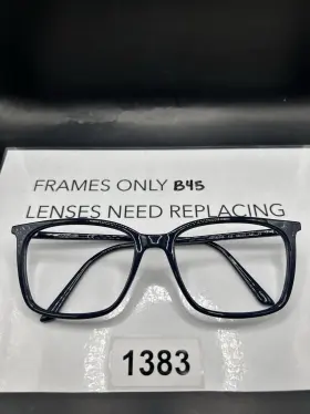 56-18-145 Calvin Klein Ck18534s 410 Sunglasses Frame Only Navy Blue/square