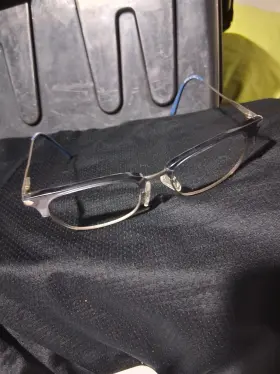Ck19105 Calvin Klein Womens Metal Eyeglass Frame 421 Blue Havana 52-19