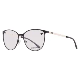 Ck20130 Calvin Klein Demo Oval Ladies Eyeglasses 001 55