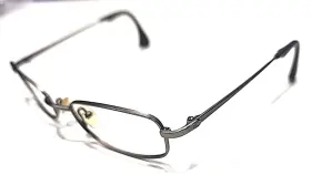 Ck2022 Calvin Klein Gunmetal Rectangular Eyeglasses Frames 51-20 130