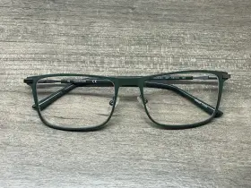 Ck20304 Calvin Klein Forest Green/silver Full Rim 55 18-145 Eyeglasses Frames
