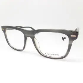 Ck22538 Calvin Klein Ck21711 023 55mm Striped Grey New Authentic Frames