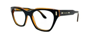 52-18-140 Calvin Klein Ck23518 New 002 Black/charcoal Authentic Eyeglasses