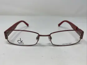 55-17-140 Calvin Klein Ck5337 604 Red Wine Metal Full Rim Eyeglasses Frame 181s