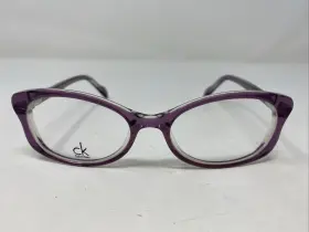 Calvin Klein Ck5587 531 51-17-135 Purple Crystal Full Rim Eyeglasses Frame 281