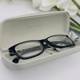 51-17-140 Calvin Klein Ck5750 001 Eyeglass Frame Only Black With Case