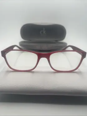 Calvin Klein Ck5923 Ck5970 615 Red Eyeglasses Frames 54-17-145 Made In Italy With Case