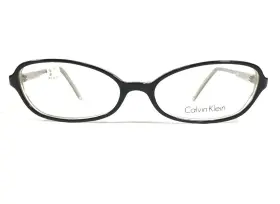 50-15-130 Calvin Klein Ck760-086 Ck760 086 Eyeglasses Frames Black Round Full Rim