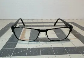 55-17-145 Calvin Klein Ckj20400 001 Black Mens Rectangle Full Rim Eyeglasses