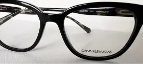 Ckj21607 Calvin Klein Eyeglasses Black/tortoise 53eye New 100% Authentic
