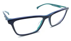 Ckj301 Calvin Klein Jeans 041 Black Teal Green Eyeglasses Frames 56-17 145