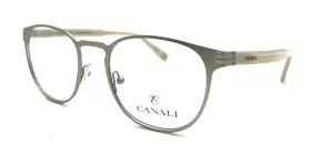 Co303 Canali New C01 Matte Grey Authentic Eyeglasses 50 - 20 142