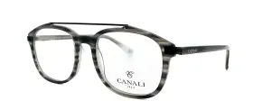 52-18-142 Canali Co316 New C02 Grey Stripe Authentic Eyeglasses