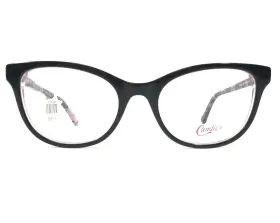 50-18-140 Candie S Ca0162 Candies 005 Eyeglasses Frames Black Purple Round Cat Eye