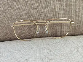 Dc158 Capri Eyeglasses Frame Gold Tone 55 22 140 Metal Glasses Fame Only