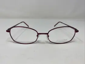 53-18-140 Capri Pt80 Peachtree Plum Purple Metal Full Rim Eyeglasses Frame Xx65