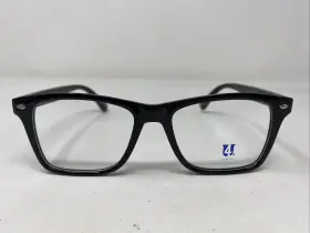 51-17-140 Capri U214 4u Black Plastic Full Rim Eyeglasses Frame K682
