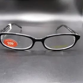 Cardorifs500blk Caravaggio Eyeglass Frames Dorian Black Full Rim 50-16-140 Demo Lenses New