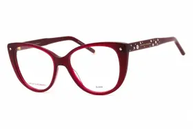 0150lhf Carolina Herrera Her 0150 Lhf Eyeglasses Burgundy Frame 53mm 0150lhf Carolina Herrera Her 0150 Lhf Eyeglasses Burgundy Frame 53mm