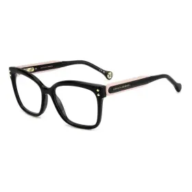 Carolina Herrera 197737132613 Black Acetate Glasses Frames 100% Authentic - Ca-1065553