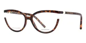 Ch0005 Carolina Herrera New Havana Cat Eye 086 Eyeglasses Women