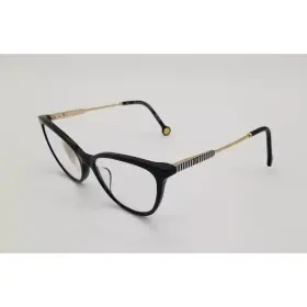 Col.0700 Carolina Herrera 135 Vhe890k Black/gold/white Eyeglasses Frames Only