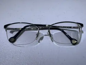 Col.0583 Carolina Herrera Vhe077k Eyeglasses Frames Only Black/red