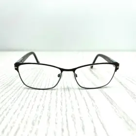 Vhe096k Carolina Herrera Eyeglasses Frames Brown With Blue Accent
