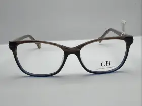 Col.0m61 Carolina Herrera Vhe635k 140 53/15 Brown Blue Women S Eye Frames 4160