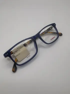 16-135 Carrera 2001t/v New 0pjp Crystal Blue And Tortoise Eyeglasses Frames 50
