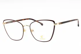 30390e2800 Carrera 3039 E28 Eyeglasses Matte Burgundy Gold Frame 54mm