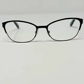 55-18-140 Carrera 6647 Ca6649 Squ Black Metal Cat Eye Eyeglass Frames