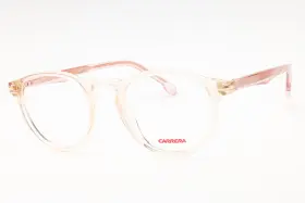 0ham Carrera 716736703121 287 Ham Eyeglasses Transparent Peach Pink Frame 49mm