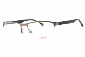 Carrera 716736703183 8870 R80 Eyeglasses Matte Ruthenium Frame 55mm