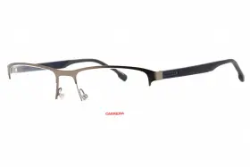 0r80 Carrera 716736703190 8870 R80 Eyeglasses Matte Ruthenium Frame 58mm