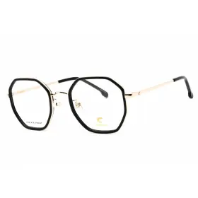 0807 Carrera 716736987835 Womens Eyeglasses Black Metal Geometric Frame 3034 00