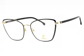 Carrera 716736988801 3039 I46 Eyeglasses Matte Black Gold Frame 54mm