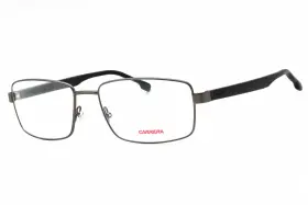 0r80 Carrera 827886034376 8877 R80 Eyeglasses Matte Ruthenium Frame 57mm