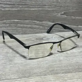Ca-6623 Carrera Ca 6623 Eyeglasses Half Rim Black Metal Rectangular 52-19 140 Mens