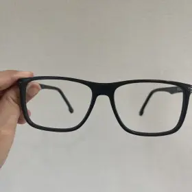 Ca292-0807-17 Carrera Mens Black Soft Square Eyeglass Frames Matte 298/s 003