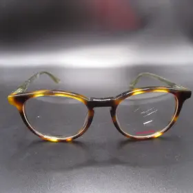 51-19-145 Carrera Ca6636 Ca6636/n Tortoise Round Eyeglass Frames Acetate Full Rim
