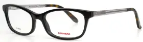 Carrera Ca6647 3l3 Black Grey Womens Semi Cat Eye Eyeglasses 50-17-140 B 32