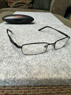 18-140 Carrera Ca7453 By Safilo Flexolite 091t Black Rectangular Eyeglasses 49