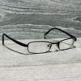 Ca7511 Carrera By Safilo Eyeglass Frames 130 Black Rectangular Only