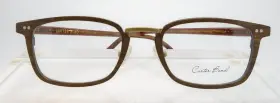 93002 Carter Bond 49-20 Brown Frames Glasses Authentic