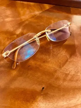 Cartier 18-karat Gold Elegant Eyeglasses Frames
